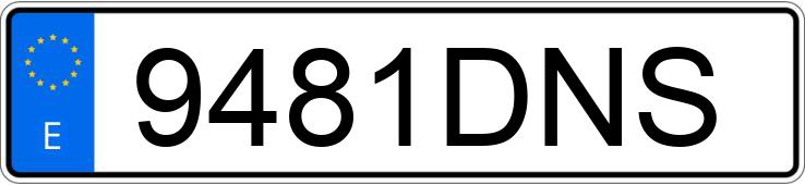 Numer rejestracyjny 9481DNS posiada VOLKSWAGEN FOX Numer rejestracyjny 9481DNS posiada VOLKSWAGEN FOX