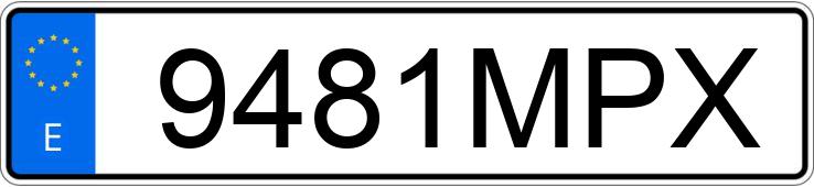 Numer rejestracyjny 9481MPX posiada TRIUMPH ROCKET 3 Numer rejestracyjny 9481MPX posiada TRIUMPH ROCKET 3