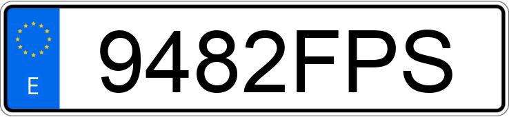 Numer rejestracyjny 9482FPS posiada SSANGYONG/KGM ACTYON