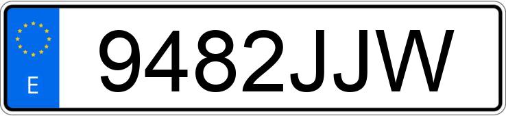 Numer rejestracyjny 9482JJW posiada HONDA SCOOPY SH 300I
