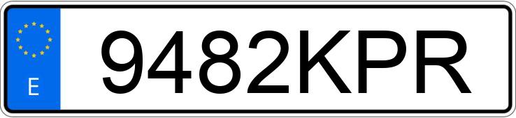 Numer rejestracyjny 9482KPR posiada CITROEN C4 GRAND SPACETOURER