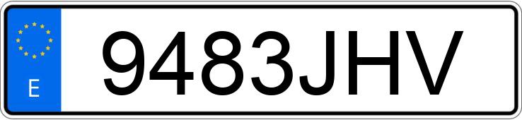 Numer rejestracyjny 9483JHV posiada PEUGEOT 307 Numer rejestracyjny 9483JHV posiada PEUGEOT 307