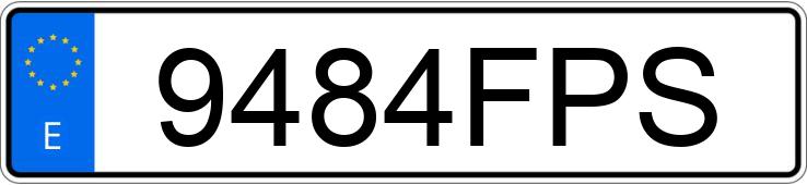 Numer rejestracyjny 9484FPS posiada TOYOTA YARIS Numer rejestracyjny 9484FPS posiada TOYOTA YARIS