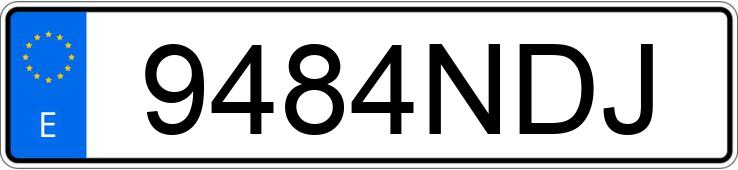 Numer rejestracyjny 9484NDJ posiada BMW SERIE 1 Numer rejestracyjny 9484NDJ posiada BMW SERIE 1