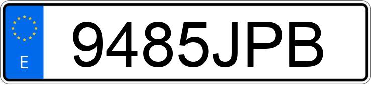 Numer rejestracyjny 9485JPB posiada SEAT MII 1.0 75 REFERENCE