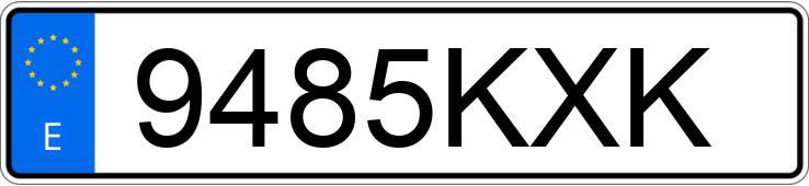 Numer rejestracyjny 9485KXK posiada VOLKSWAGEN T-CROSS Numer rejestracyjny 9485KXK posiada VOLKSWAGEN T-CROSS