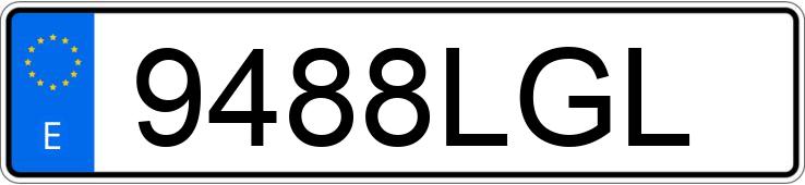 Numer rejestracyjny 9488LGL posiada FORD RANGER Numer rejestracyjny 9488LGL posiada FORD RANGER
