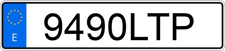 Numer rejestracyjny 9490LTP posiada VOLVO XC60 Numer rejestracyjny 9490LTP posiada VOLVO XC60