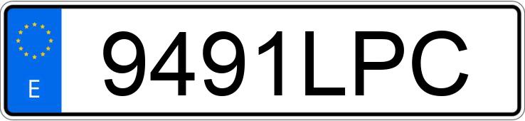 Numer rejestracyjny 9491LPC posiada PEUGEOT 308
