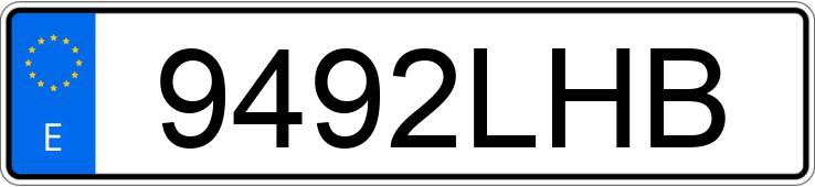 Numer rejestracyjny 9492LHB posiada HONDA CIVIC Numer rejestracyjny 9492LHB posiada HONDA CIVIC
