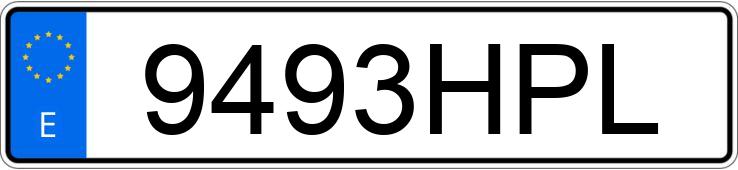 Numer rejestracyjny 9493HPL posiada FORD KA Numer rejestracyjny 9493HPL posiada FORD KA