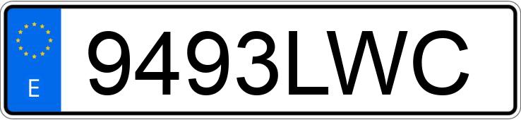 Numer rejestracyjny 9493LWC posiada OPEL CORSA Numer rejestracyjny 9493LWC posiada OPEL CORSA