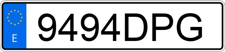 Numer rejestracyjny 9494DPG posiada PEUGEOT 407 SW ST 2.0 HDI SPORT PACK