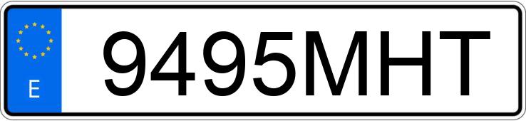 Numer rejestracyjny 9495MHT posiada FORD PUMA