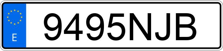 Numer rejestracyjny 9495NJB posiada VOGE 125 Numer rejestracyjny 9495NJB posiada VOGE 125