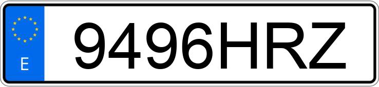 Numer rejestracyjny 9496HRZ posiada SEAT IBIZA Numer rejestracyjny 9496HRZ posiada SEAT IBIZA