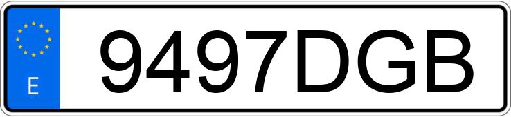Numer rejestracyjny 9497DGB posiada DAF 85 CF Numer rejestracyjny 9497DGB posiada DAF 85 CF