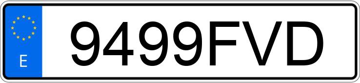 Numer rejestracyjny 9499FVD posiada KIA CARNIVAL Numer rejestracyjny 9499FVD posiada KIA CARNIVAL