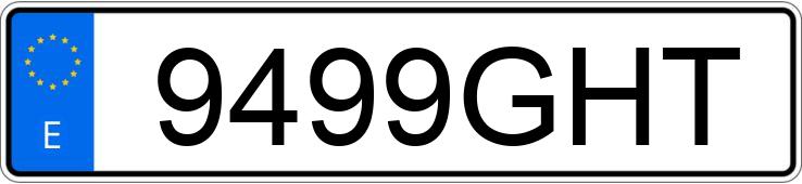 Numer rejestracyjny 9499GHT posiada TOYOTA AURIS Numer rejestracyjny 9499GHT posiada TOYOTA AURIS