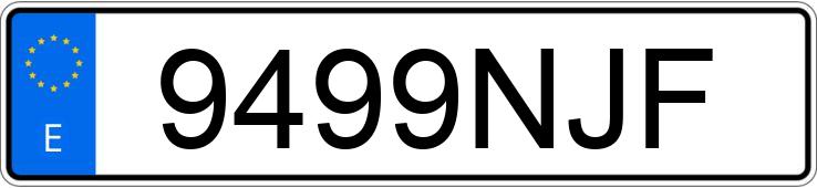 Numer rejestracyjny 9499NJF posiada VOLKSWAGEN T-ROC Numer rejestracyjny 9499NJF posiada VOLKSWAGEN T-ROC