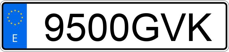 Numer rejestracyjny 9500GVK posiada MERCEDES E (212-207) Numer rejestracyjny 9500GVK posiada MERCEDES E (212-207)