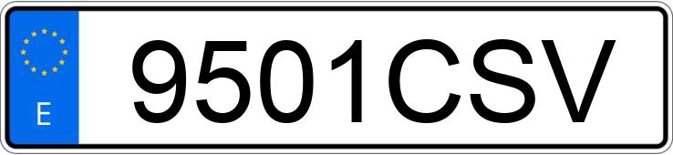 Numer rejestracyjny 9501CSV posiada VOLKSWAGEN POLO Numer rejestracyjny 9501CSV posiada VOLKSWAGEN POLO