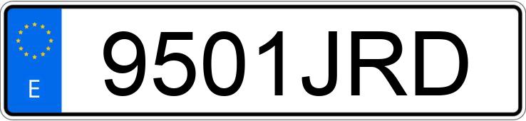 Numer rejestracyjny 9501JRD posiada FORD MONDEO