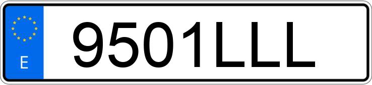 Numer rejestracyjny 9501LLL posiada AUDI SQ5 Numer rejestracyjny 9501LLL posiada AUDI SQ5