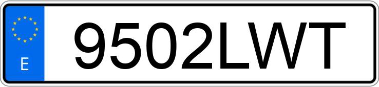 Numer rejestracyjny 9502LWT posiada CITROEN C4 Numer rejestracyjny 9502LWT posiada CITROEN C4