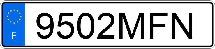 Numer rejestracyjny 9502MFN posiada VOLKSWAGEN T-ROC Numer rejestracyjny 9502MFN posiada VOLKSWAGEN T-ROC
