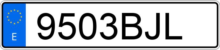 Numer rejestracyjny 9503BJL posiada FORD FOCUS Numer rejestracyjny 9503BJL posiada FORD FOCUS