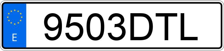 Numer rejestracyjny 9503DTL posiada BMW SERIE 3 Numer rejestracyjny 9503DTL posiada BMW SERIE 3