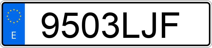 Numer rejestracyjny 9503LJF posiada AUDI A6 Numer rejestracyjny 9503LJF posiada AUDI A6