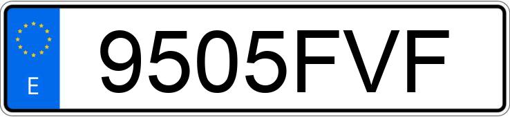 Numer rejestracyjny 9505FVF posiada OPEL VIVARO Numer rejestracyjny 9505FVF posiada OPEL VIVARO