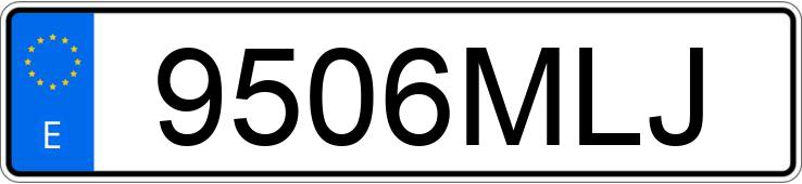 Numer rejestracyjny 9506MLJ posiada SKODA KAROQ Numer rejestracyjny 9506MLJ posiada SKODA KAROQ