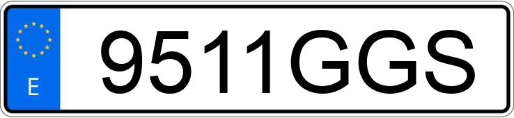 Numer rejestracyjny 9511GGS posiada RENAULT GRAND KANGOO