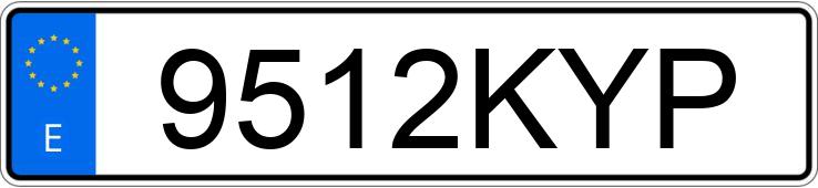 Numer rejestracyjny 9512KYP posiada BMW SERIE 6 Numer rejestracyjny 9512KYP posiada BMW SERIE 6