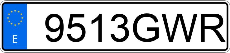 Numer rejestracyjny 9513GWR posiada DACIA SANDERO