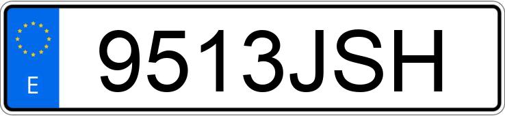 Numer rejestracyjny 9513JSH posiada SEAT LEON Numer rejestracyjny 9513JSH posiada SEAT LEON