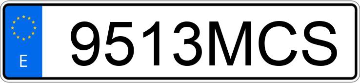 Numer rejestracyjny 9513MCS posiada CUPRA FORMENTOR