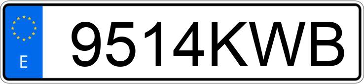 Numer rejestracyjny 9514KWB posiada CITROEN C4 CACTUS