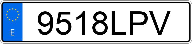 Numer rejestracyjny 9518LPV posiada AUDI Q3