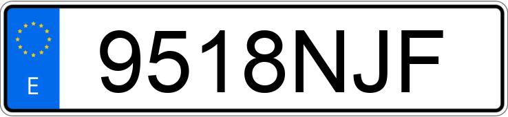 Numer rejestracyjny 9518NJF posiada TOYOTA YARIS Numer rejestracyjny 9518NJF posiada TOYOTA YARIS