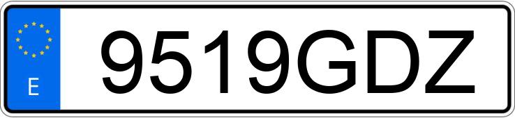 Numer rejestracyjny 9519GDZ posiada RENAULT CLIO Numer rejestracyjny 9519GDZ posiada RENAULT CLIO