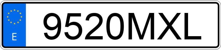 Numer rejestracyjny 9520MXL posiada SEAT LEON Numer rejestracyjny 9520MXL posiada SEAT LEON