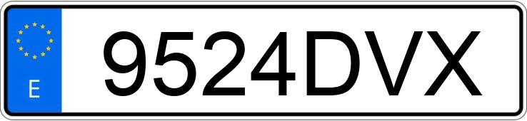 Numer rejestracyjny 9524DVX posiada FIAT STILO Numer rejestracyjny 9524DVX posiada FIAT STILO