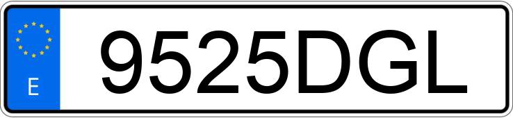 Numer rejestracyjny 9525DGL posiada AUDI A3 Numer rejestracyjny 9525DGL posiada AUDI A3