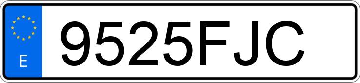 Numer rejestracyjny 9525FJC posiada CITROEN C4 Numer rejestracyjny 9525FJC posiada CITROEN C4