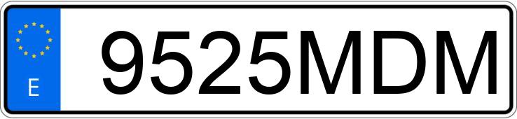 Numer rejestracyjny 9525MDM posiada MAZDA CX-5