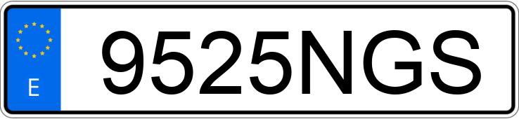 Numer rejestracyjny 9525NGS posiada BMW SERIE 3 G81 TOURING M3 CS